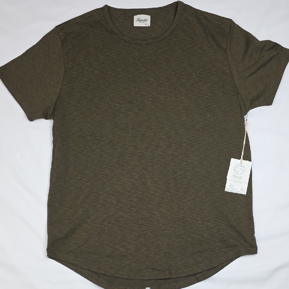 Kenneth Cole Dark Olive Short Sleeve Tee XXL